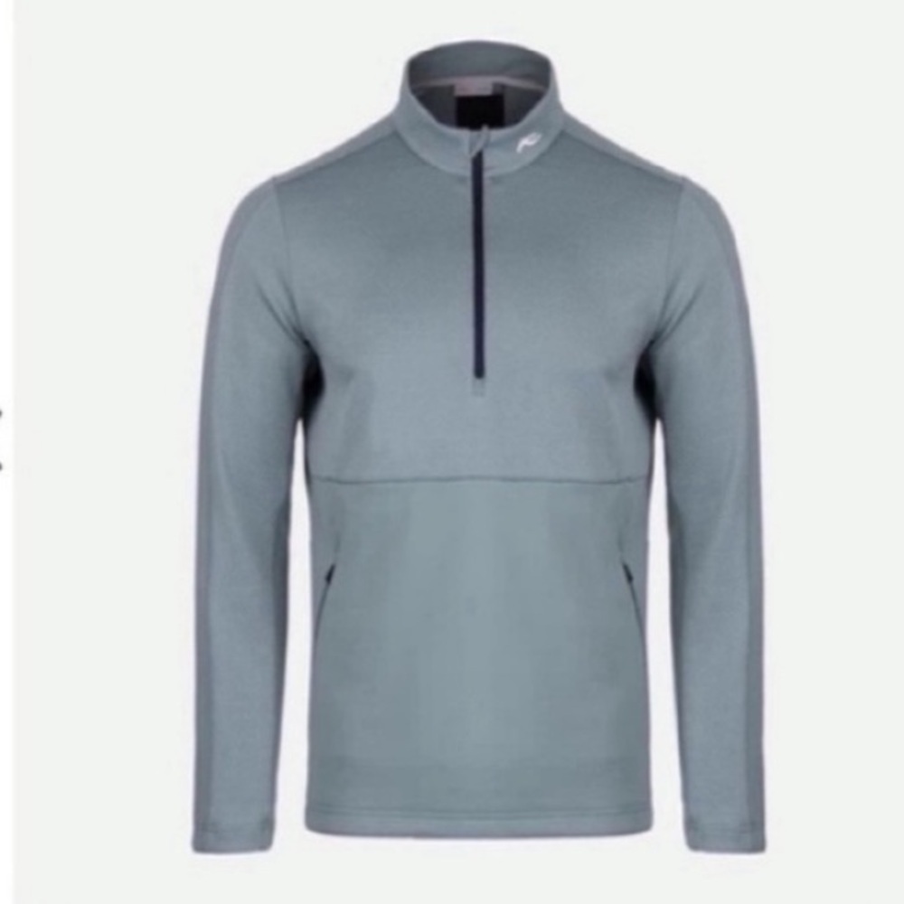 Kjus KJUS Men’s Golf Delian Half-Zip Top Pullover Jacket Golf Club Size Small